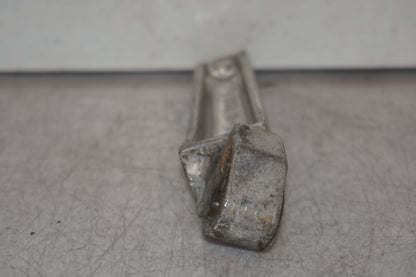 Snett uppifrån på Fotpinne från en Suzuki GSX-R 600 -1999 motorcykel.