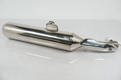 Framsidan på Ljuddämpare från en Yamaha FJR 1300 -2015 motorcykel.