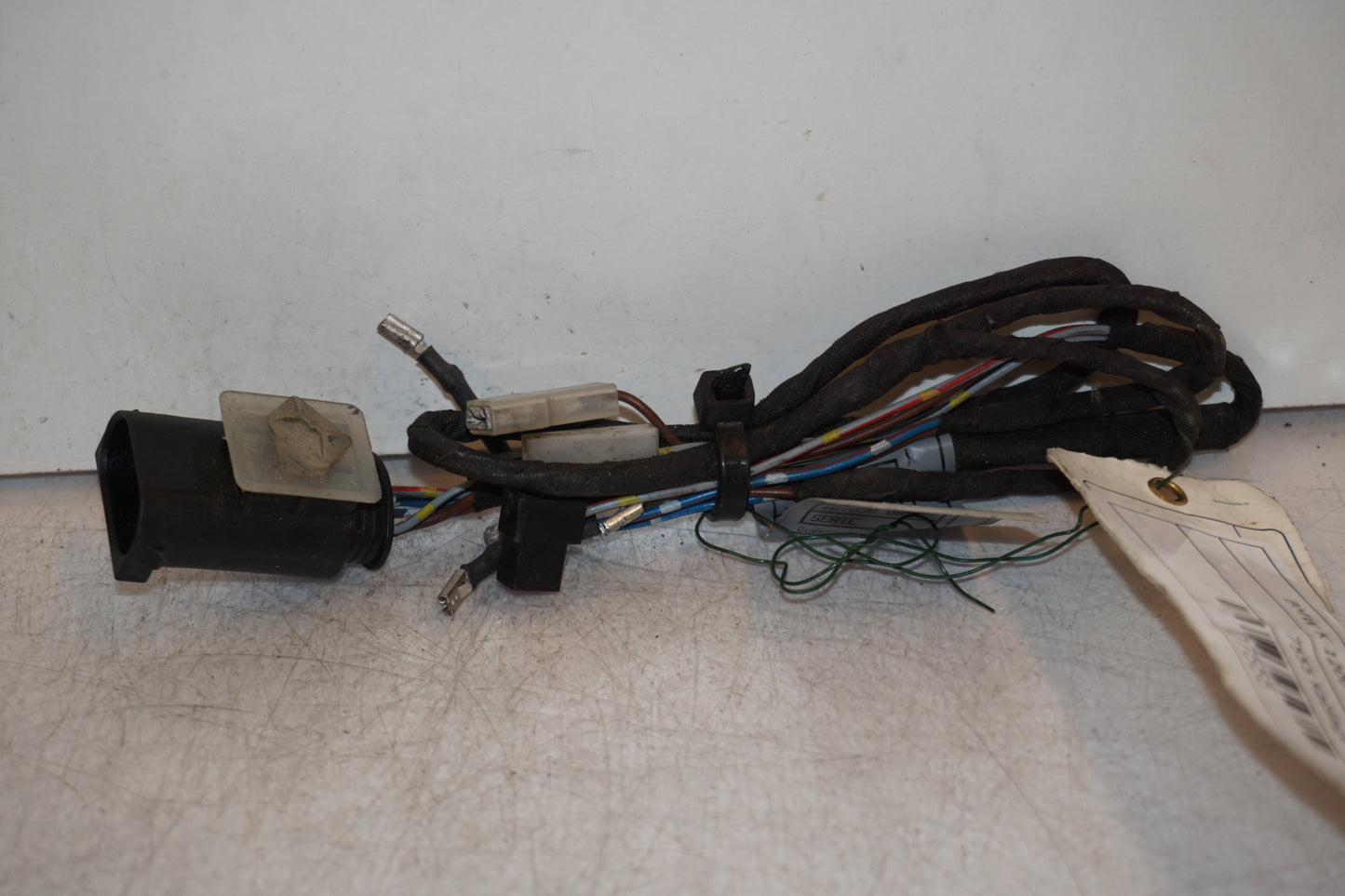 Baksidan på Kablage från en BMW K 1200 S -2007 motorcykel.