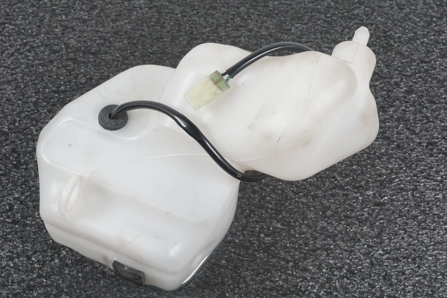 Snett uppifrån på Högtalare från en Honda CTX 1300 -2014 motorcykel.