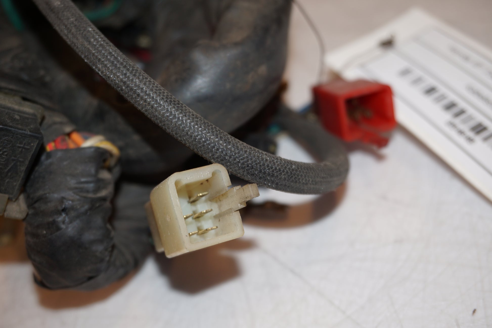 Extrabild6 på Kabelstam från en Honda VF 750 C -1983 motorcykel.