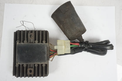 Vänster sida på Likriktare från en Honda VTX 1800 -2002 motorcykel.