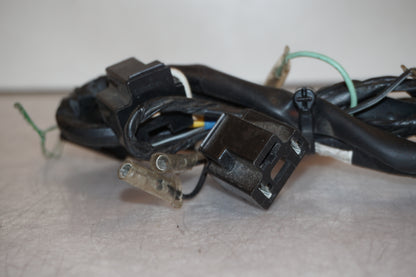 Snett uppifrån på Kablage från en Suzuki GSX-R 1100 -1993 motorcykel.