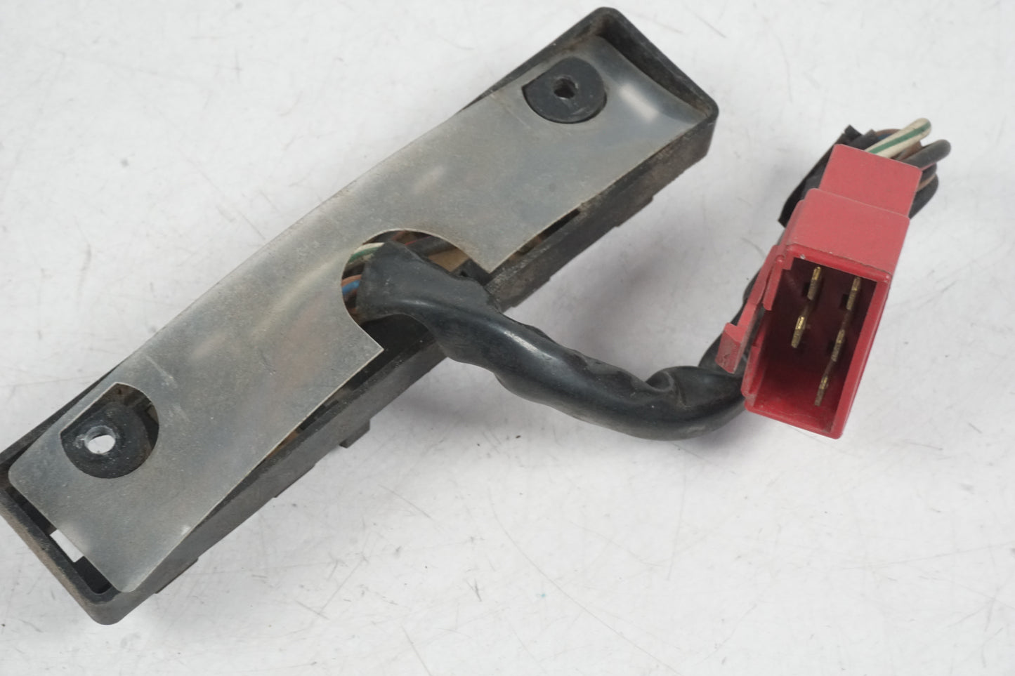 Baksidan på Säkringsbox från en Honda VF 750 S -1982 motorcykel.