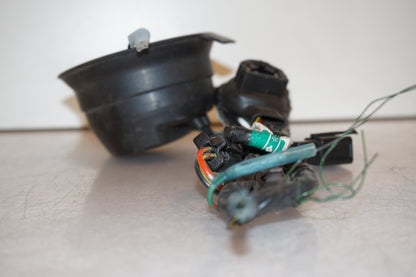 Baksidan på Kablage från en Kawasaki ZX-7R -1997 motorcykel.