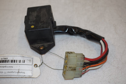 Framsidan på Säkringsbox från en Triumph Legend TT -2001 motorcykel.