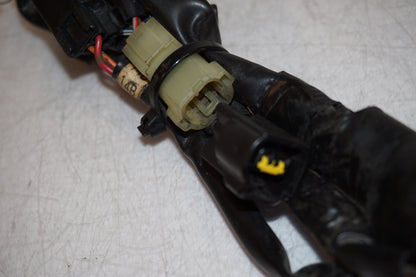 Snett uppifrån på Kablage från en Yamaha YZF 1000 R1 -2009 motorcykel.