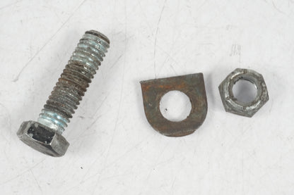 Snett uppifrån på Fotpinne från en Buell X1 Lightning -2002 motorcykel.