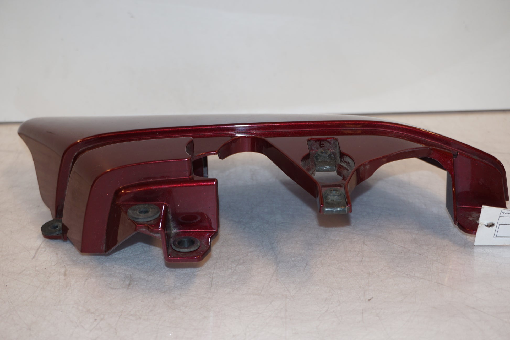 Vänster sida på Sidopanel från en Kawasaki VN 1700 Classic Tourer -2009 motorcykel.