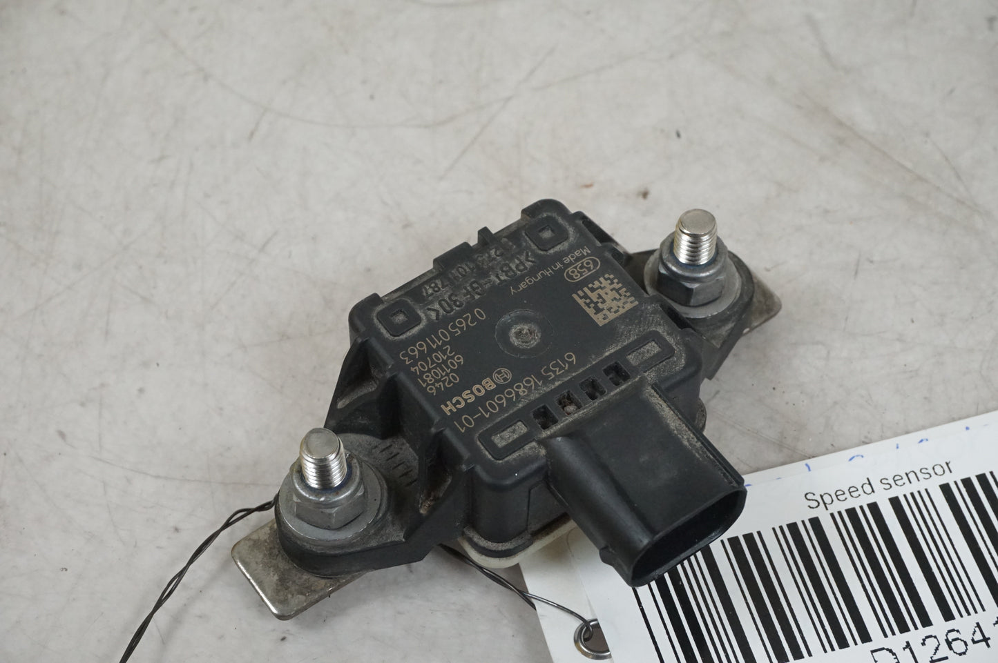 Speed sensor