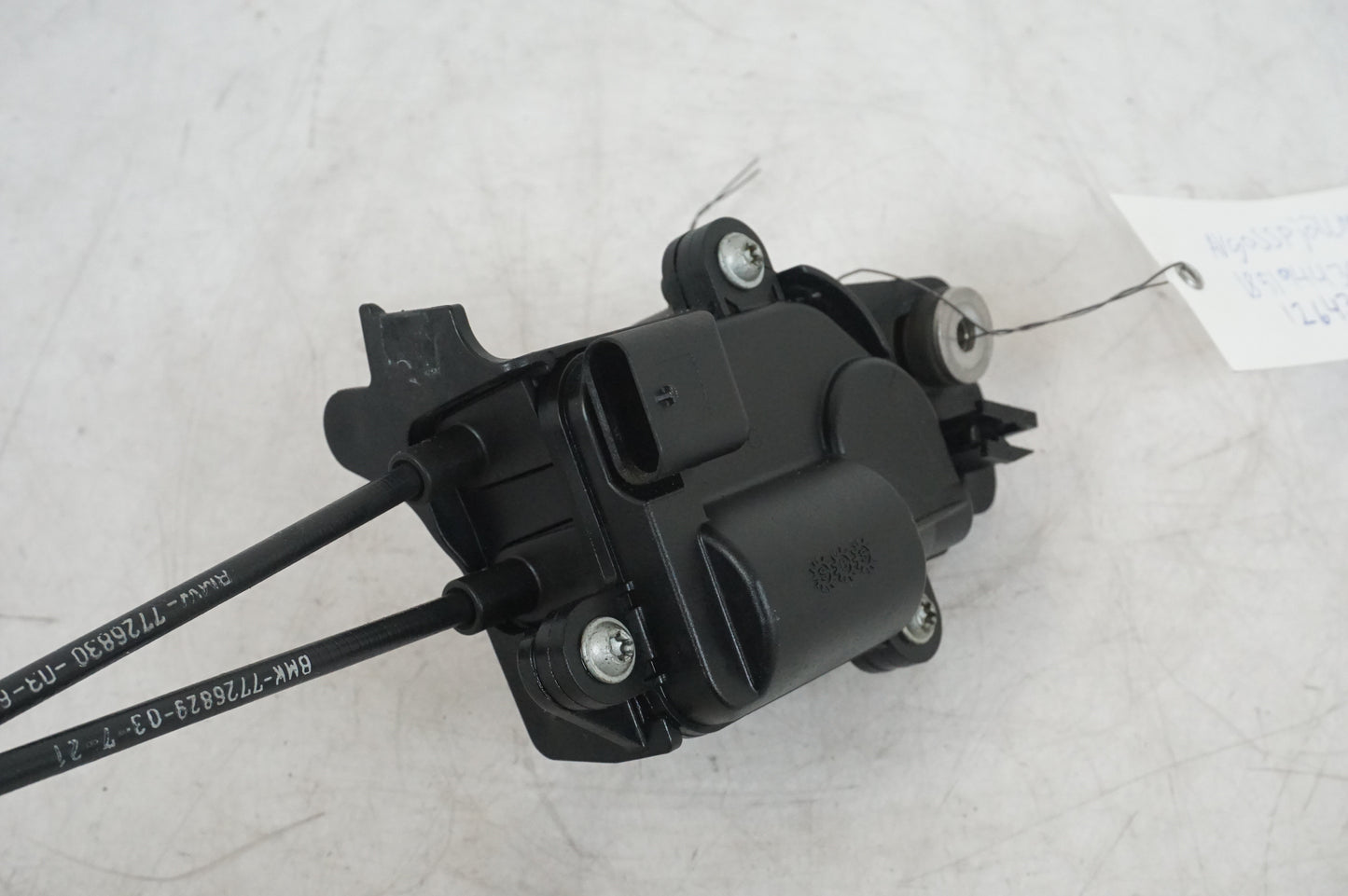 Avgasspjällmotor