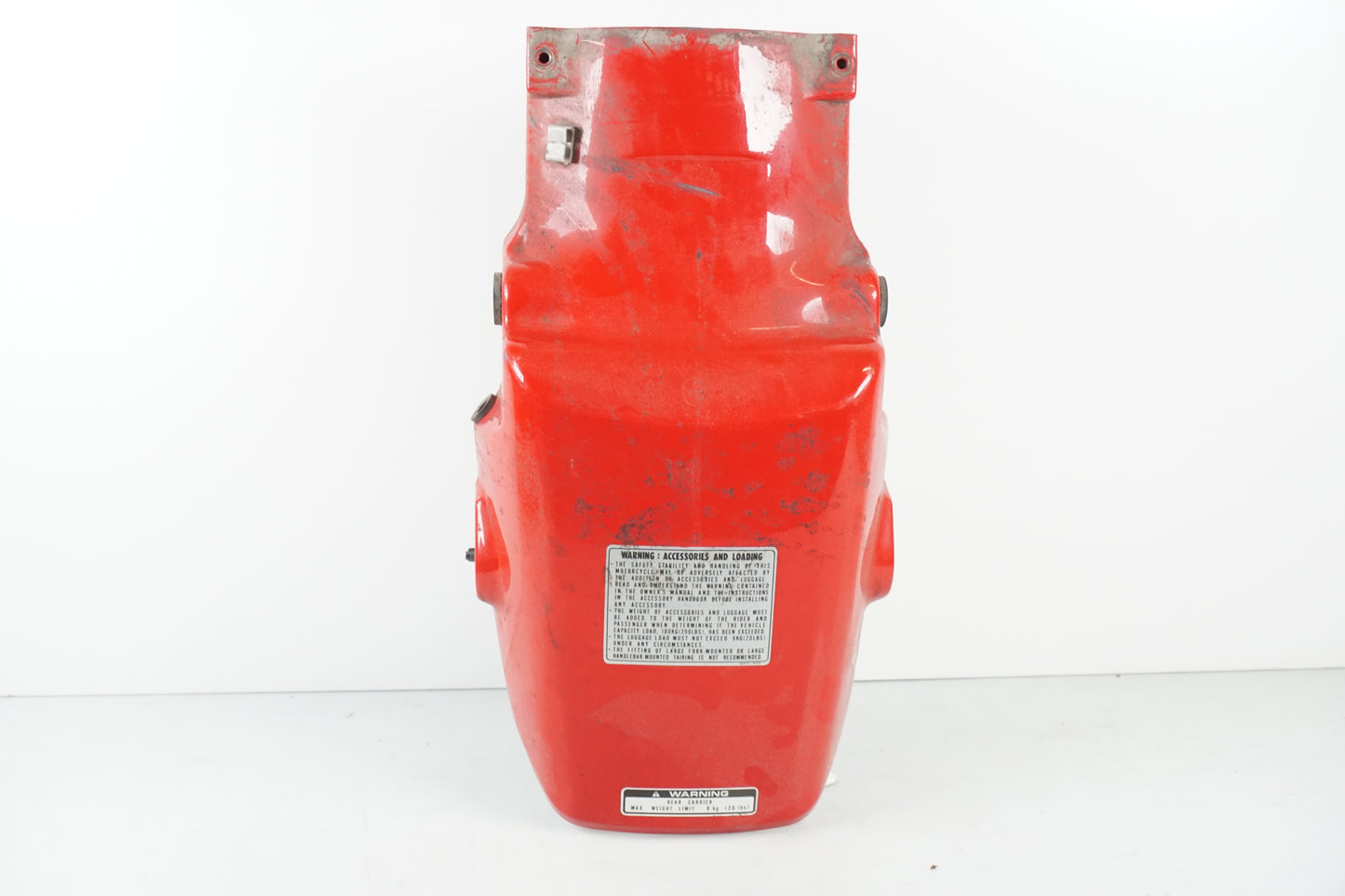 Framsidan på Bakvinge från en Honda XL 600 V -1989 motorcykel.