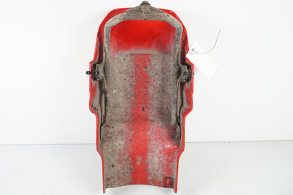 Snett nerifrån på Bakvinge från en Honda XL 600 V -1989 motorcykel.