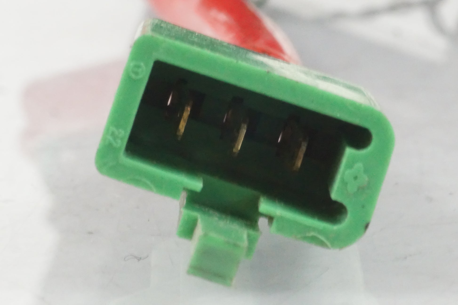 Höger sida på Tilt Sensor från en Honda VFR 800 -2000 motorcykel.