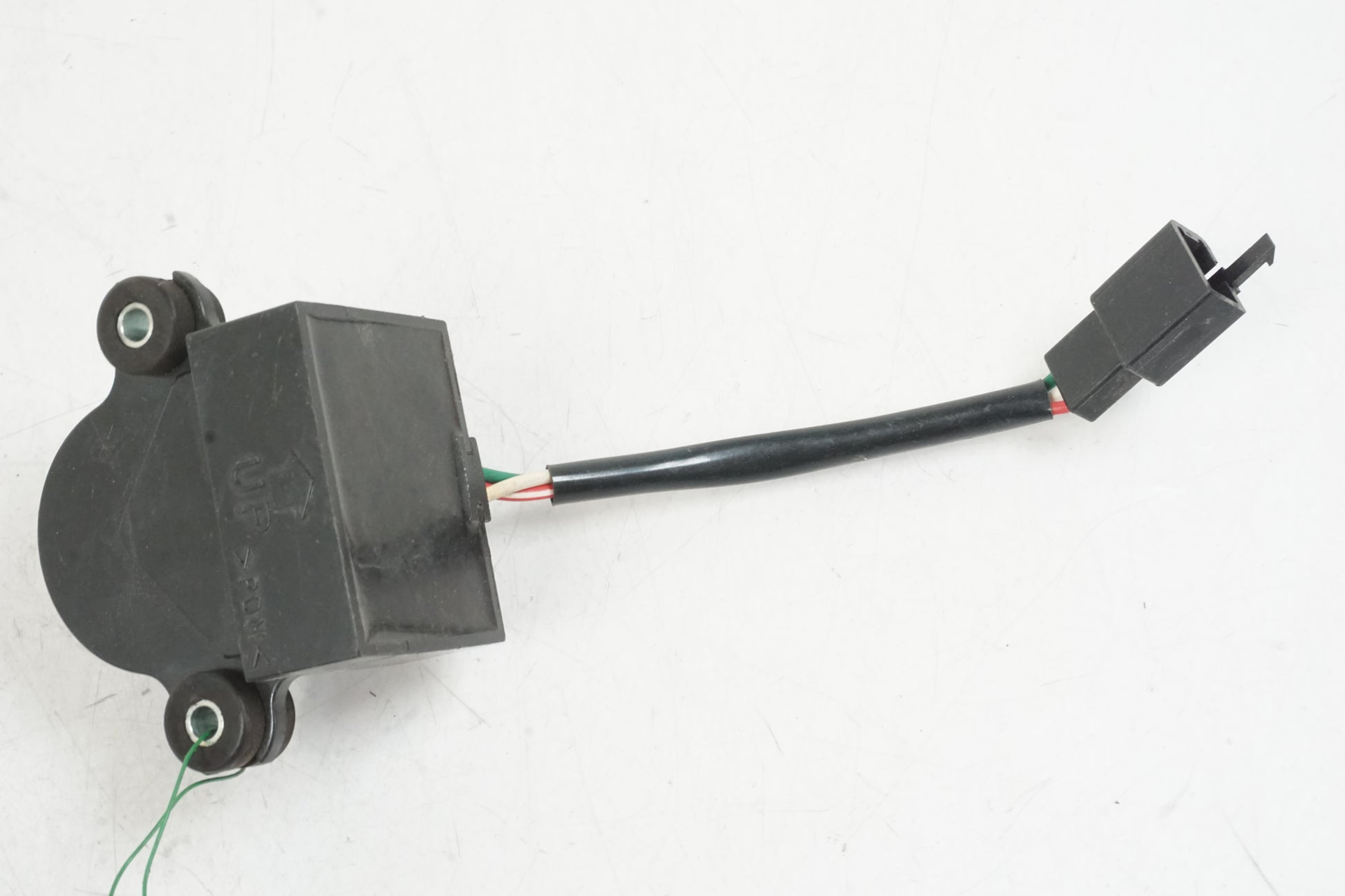 Baksidan på Tilt Sensor från en Honda CBR 1100 XX -2006 motorcykel.