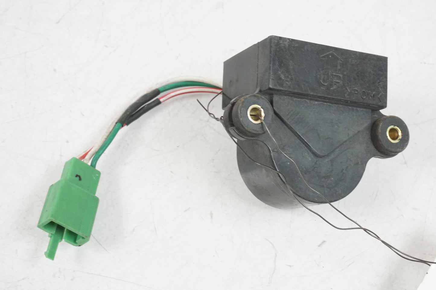 Höger sida på Tilt Sensor från en Honda CBR 900 RR -2000 motorcykel.