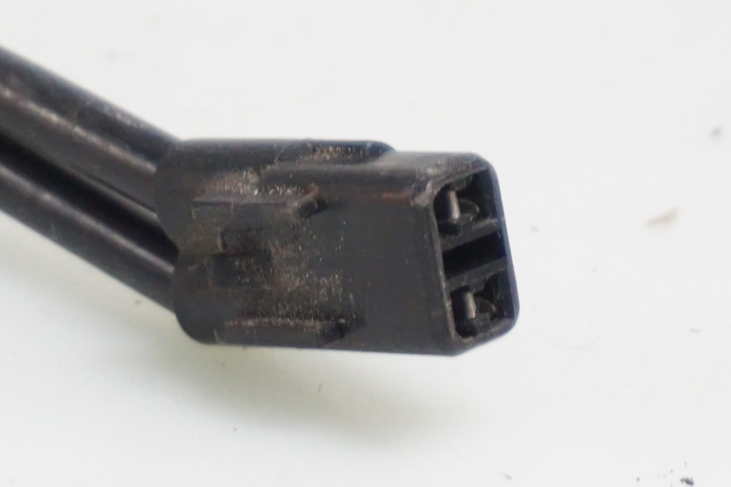 Snett nerifrån på Vattenkylfläkt från en Honda CB 1300 F -2003 motorcykel.