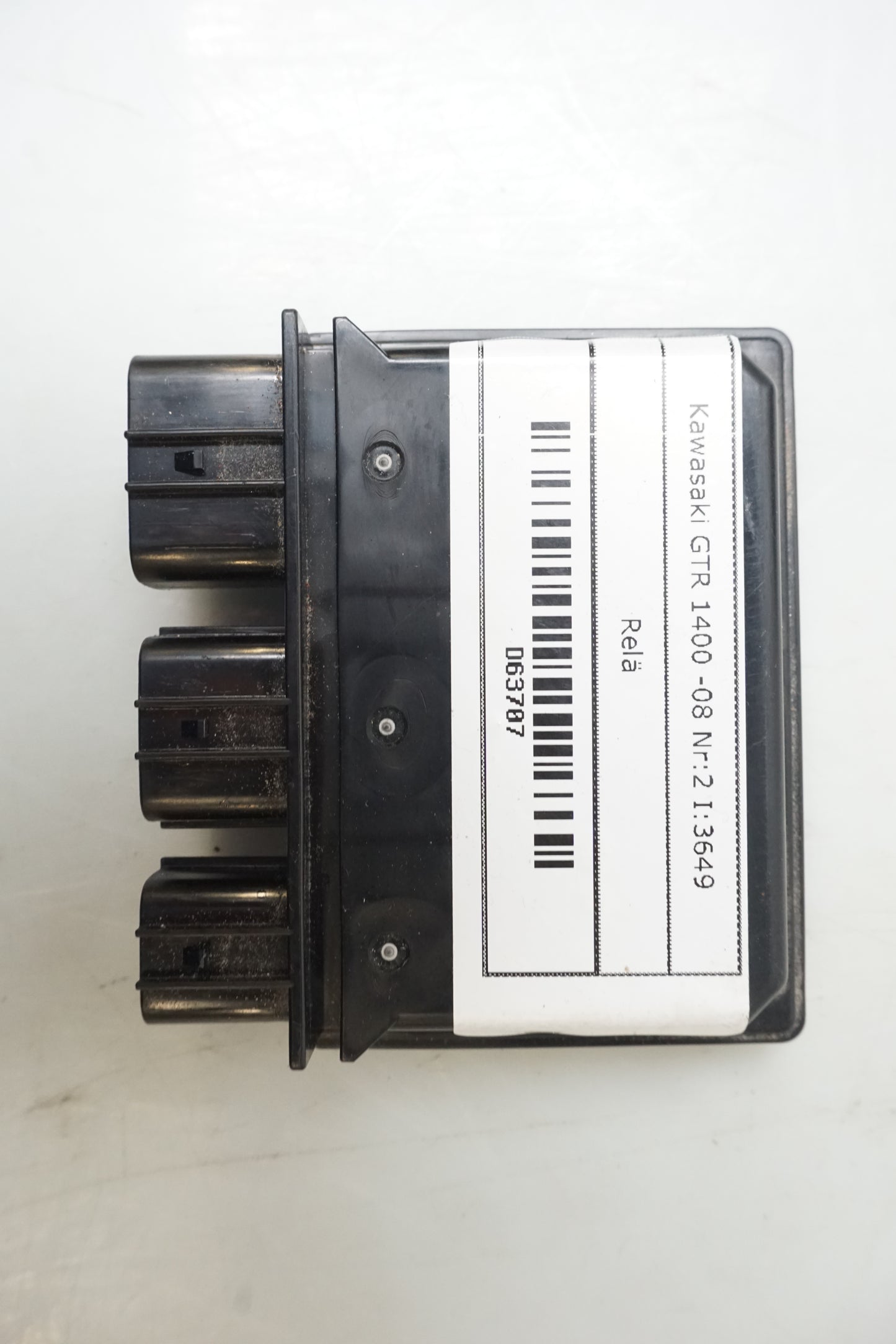 Framsidan på Relä från en Kawasaki GTR 1400 -2008 motorcykel.