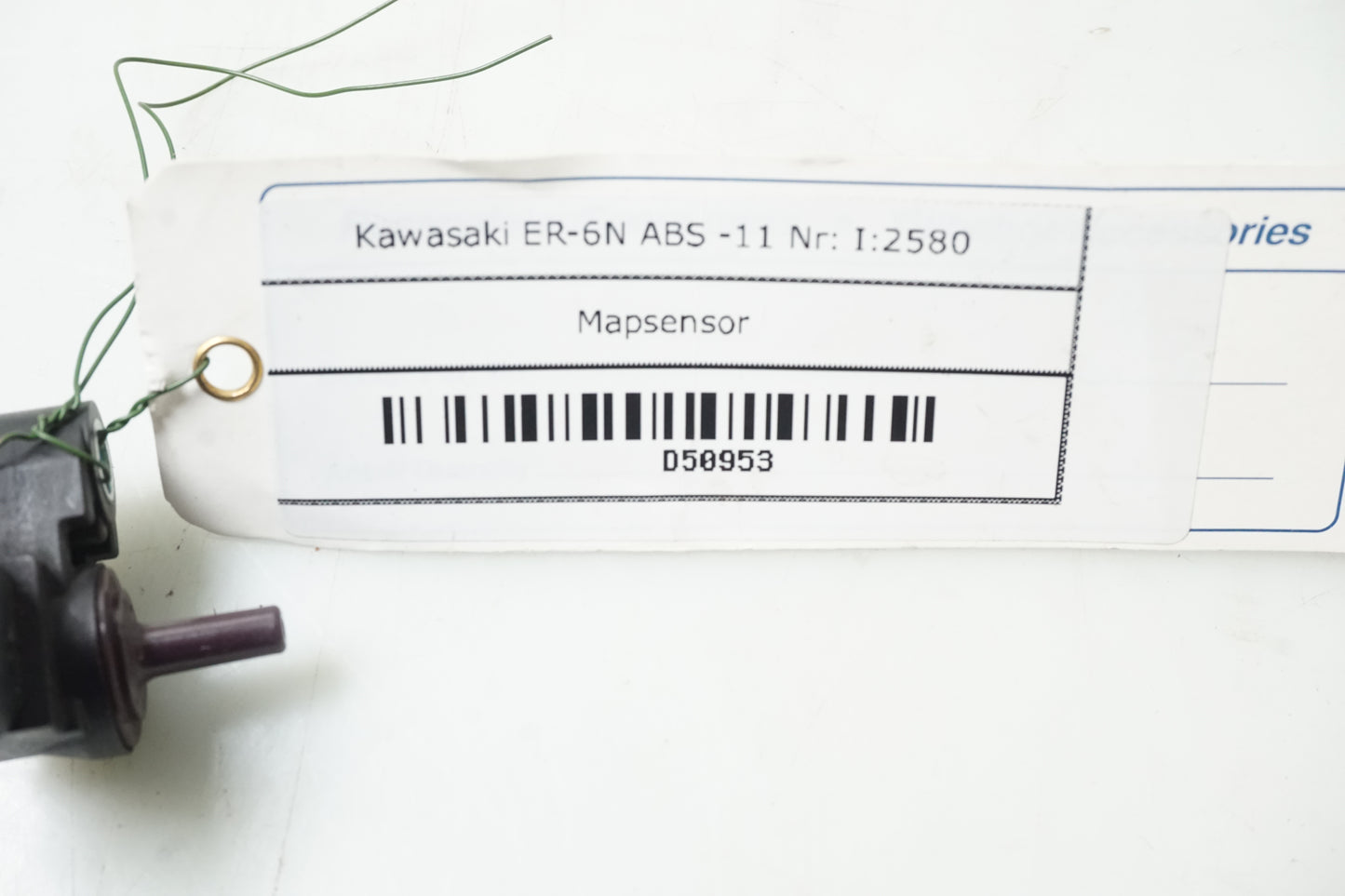 Framsidan på Mapsensor från en Kawasaki ER-6N -2011 motorcykel.