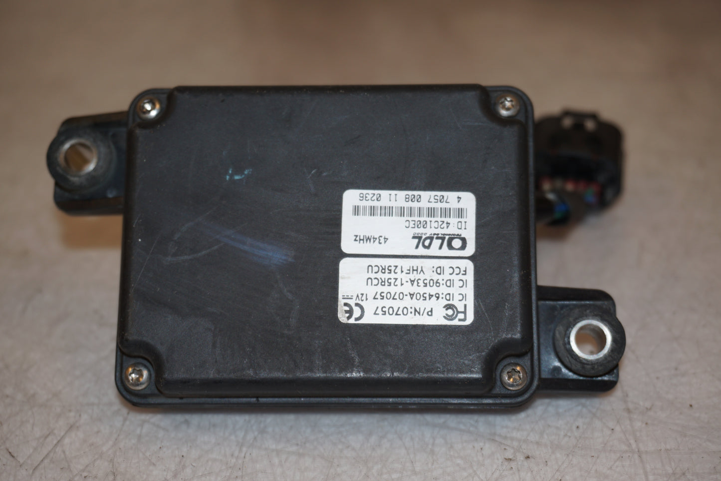 Extrabilder på Låssats från en Triumph Speed Triple -2011 motorcykel.