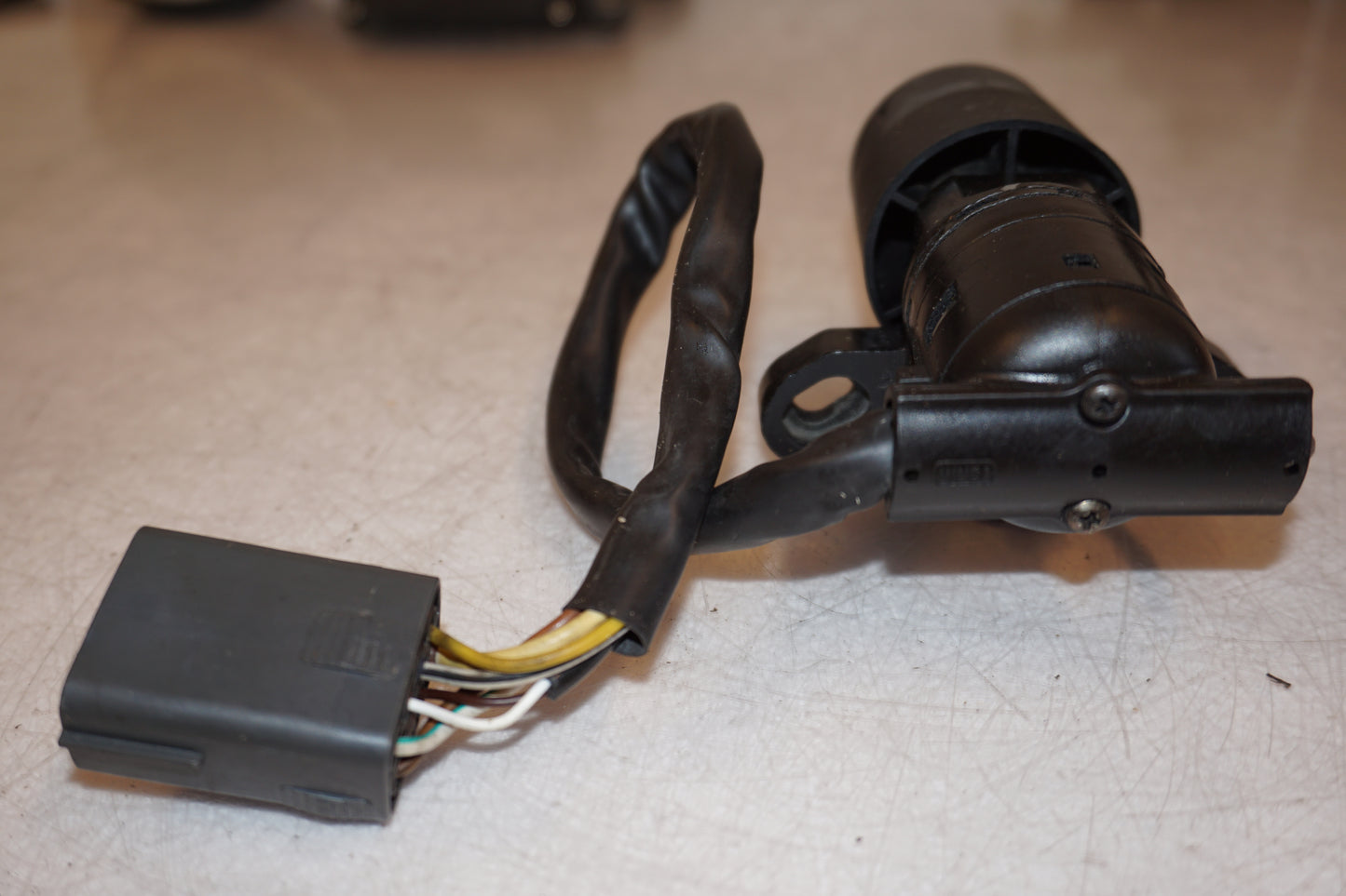 Extrabilder på Låssats från en Triumph Speed Triple -2011 motorcykel.