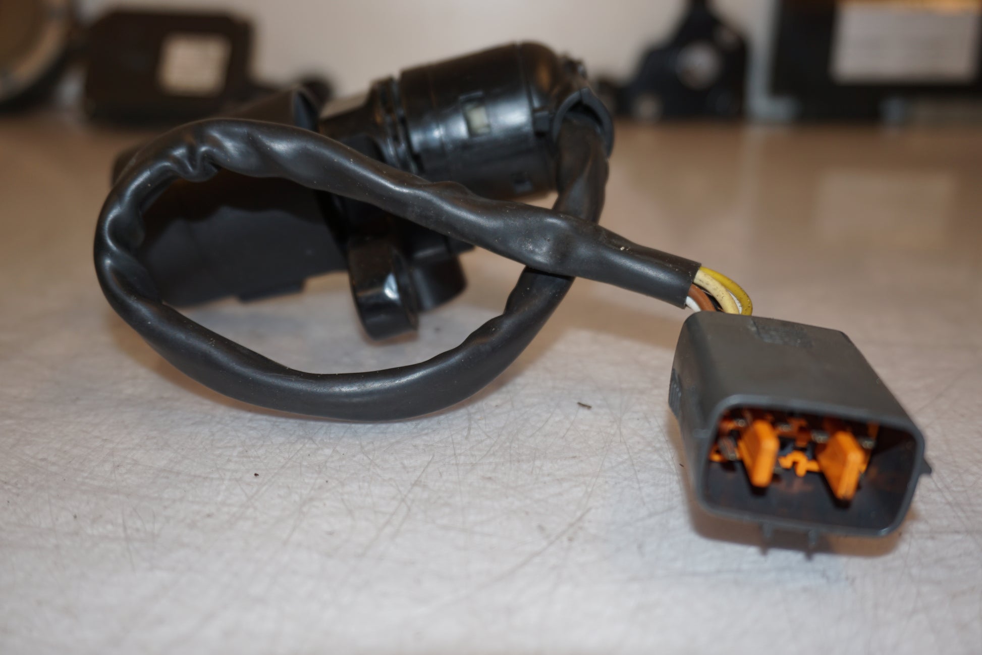 Extrabilder på Låssats från en Triumph Speed Triple -2011 motorcykel.