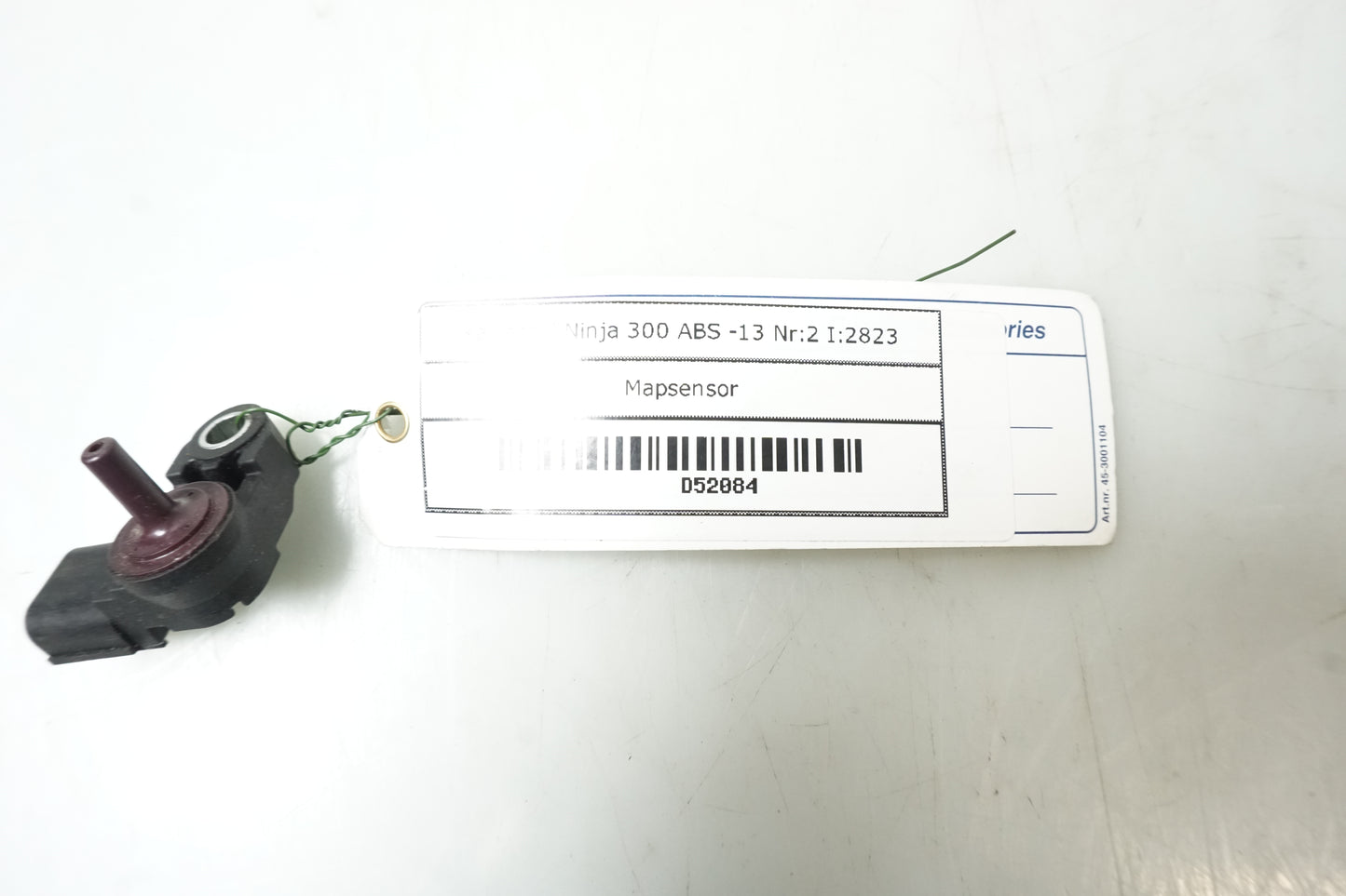 Framsidan på Mapsensor från en Kawasaki Ninja 300 -2014 motorcykel.