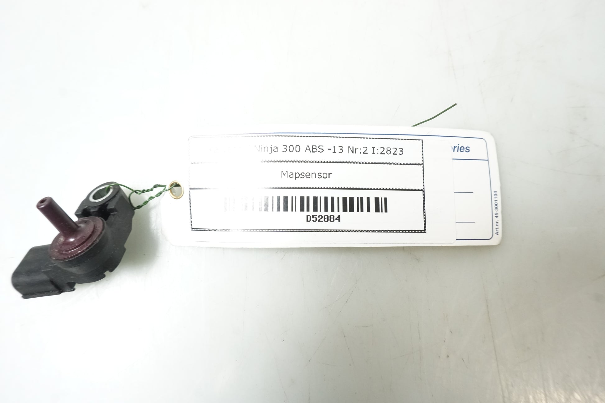 Framsidan på Mapsensor från en Kawasaki Ninja 300 -2014 motorcykel.