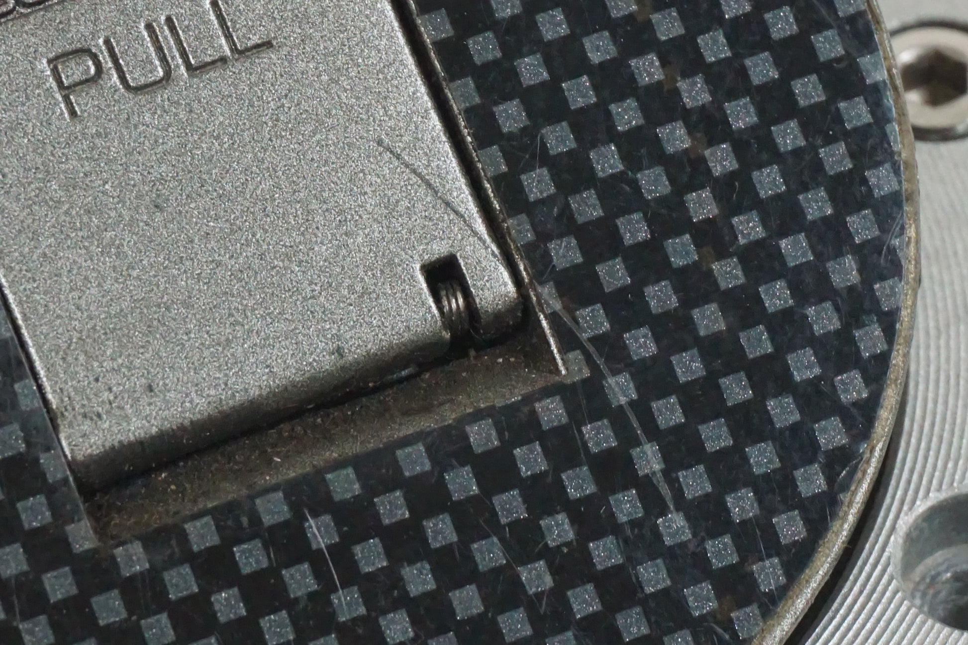 Höger sida på Tanklock från en Yamaha FZ 750 -1988 motorcykel.