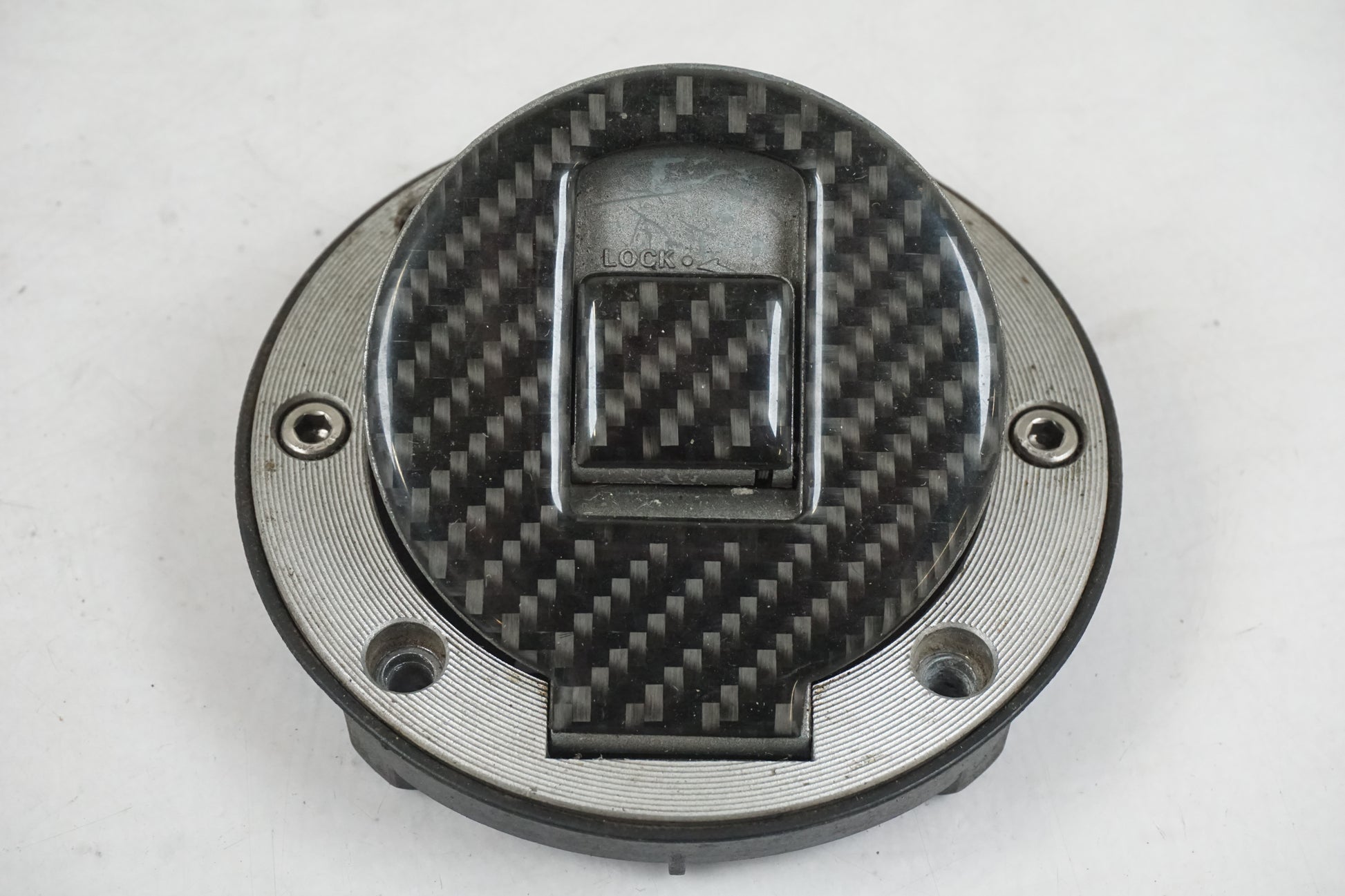 Höger sida på Tanklock från en Yamaha YZF 600 R -1997 motorcykel.