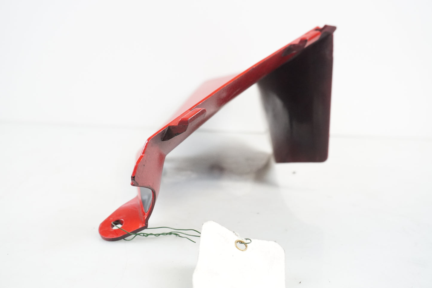 Snett uppifrån på Toppkåpsinsida från en Honda CBR 600 RR -2004 motorcykel.