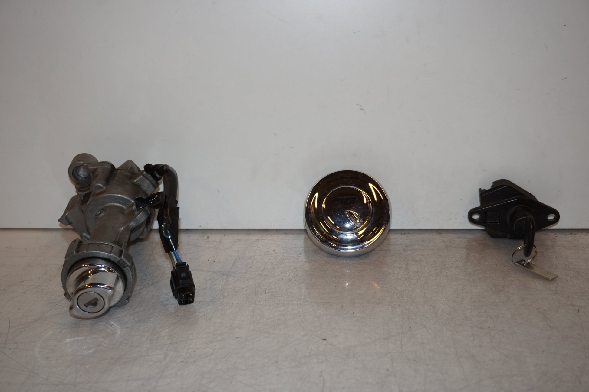 Framsidan på Låssats från en Kawasaki VN 1700 Classic Tourer -2009 motorcykel.