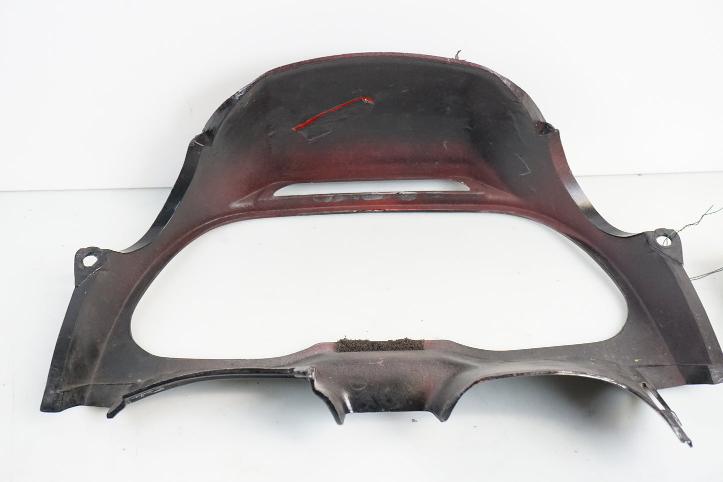 Snett uppifrån på Instrumentkåpa från en Honda CBR 1000 F -1987 motorcykel.