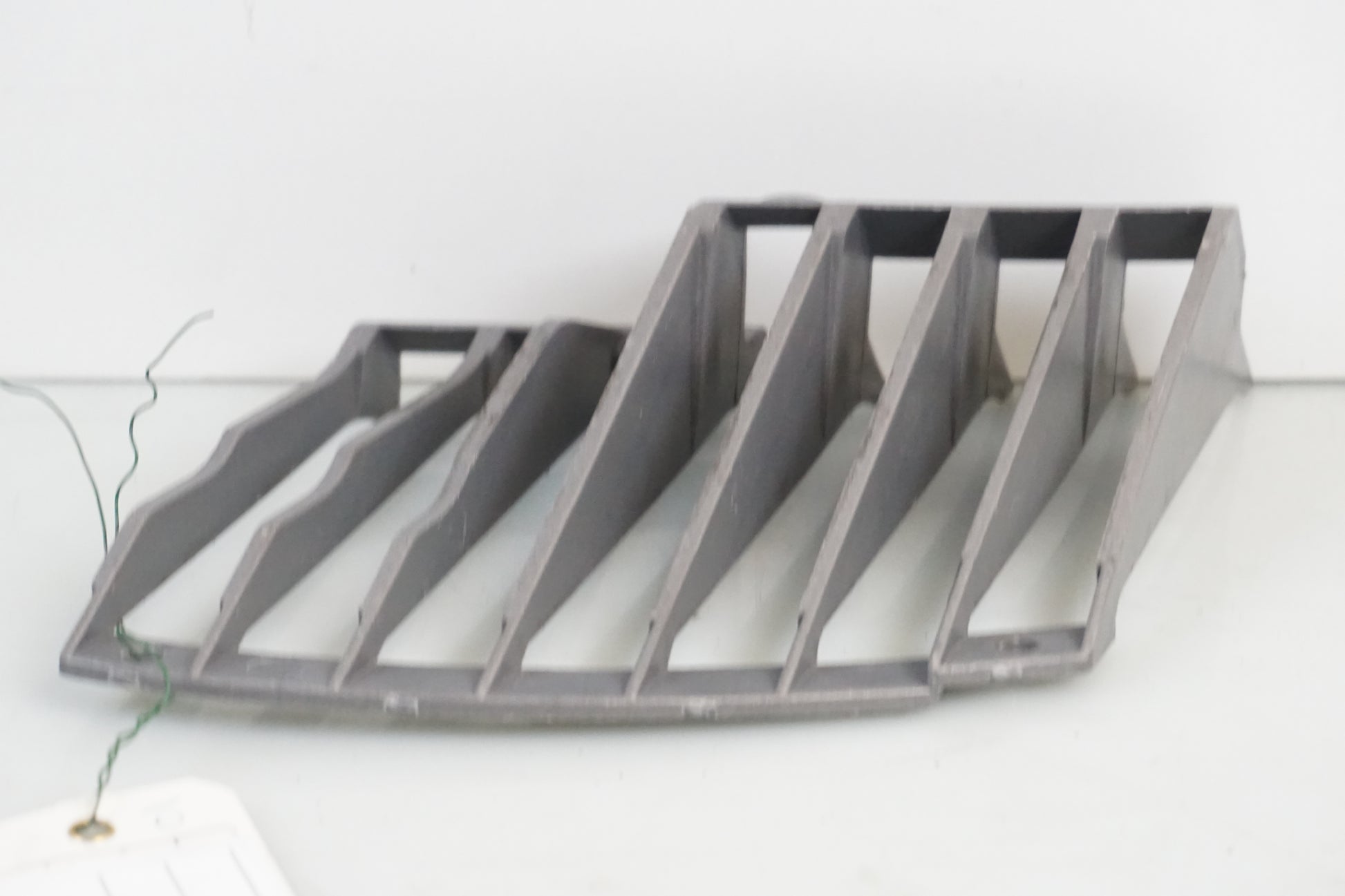 Baksidan på Vattenkylgaller från en Honda VFR 750 -1996 motorcykel.