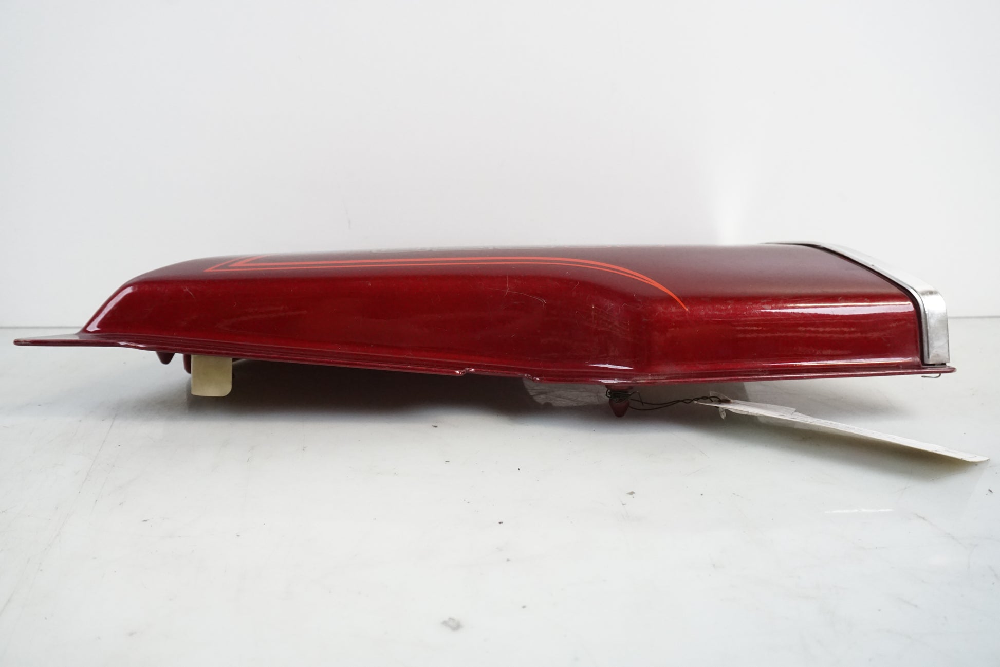 Vänster sida på Sidopanel från en Honda CB 650 -1980 motorcykel.