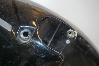 Snett uppifrån på Framskärm från en Honda CBR 1000 F -1987 motorcykel.