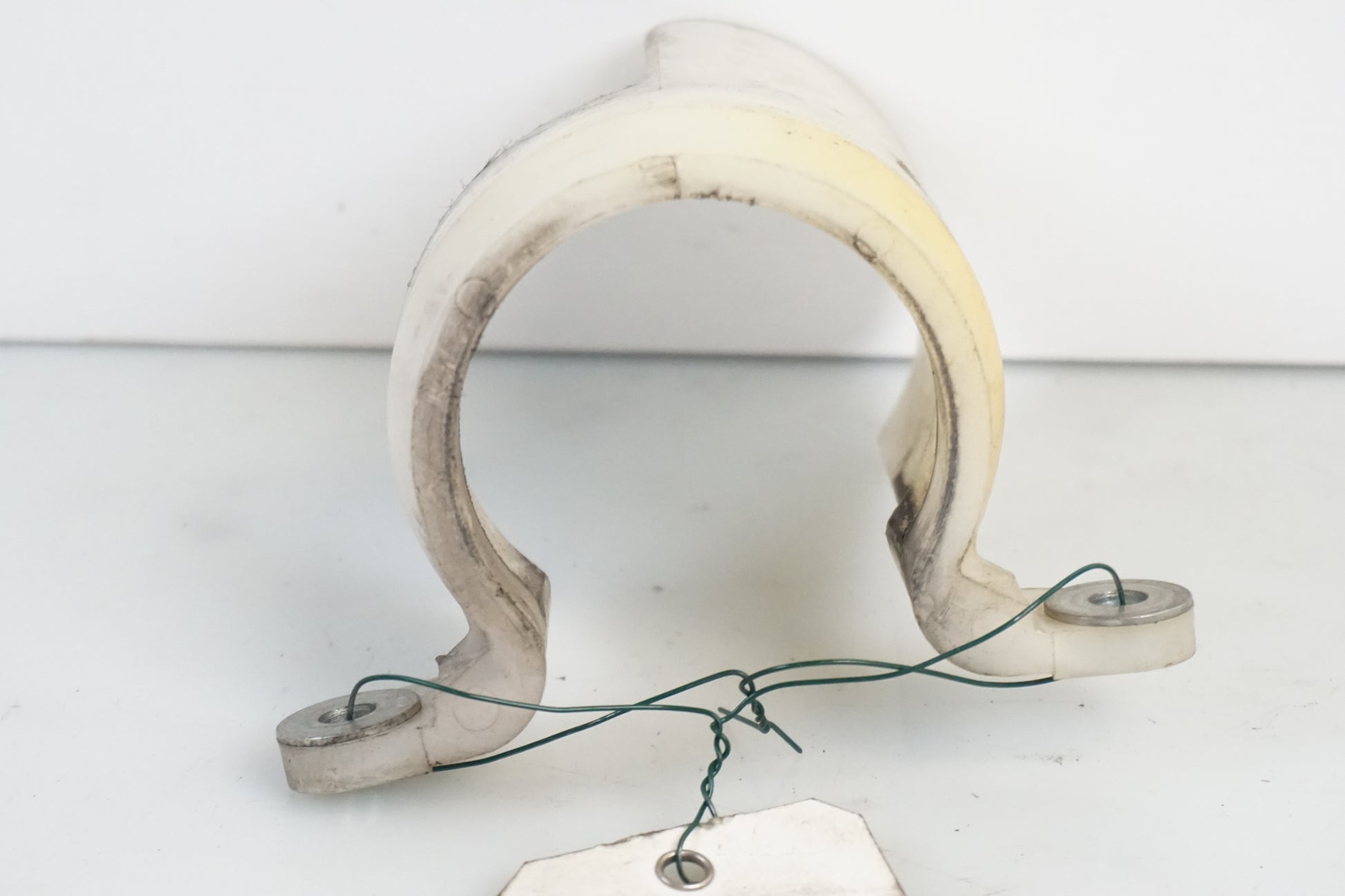 Snett uppifrån på Gaffelbensskydd från en Honda CBR 900 RR -1994 motorcykel.