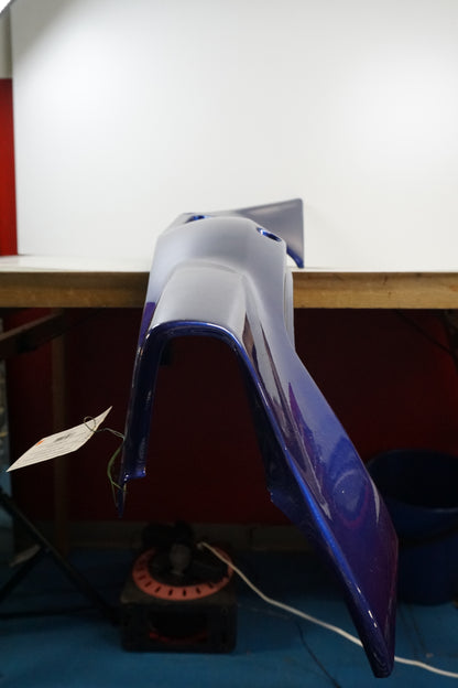 Snett uppifrån på Bakvinge från en Honda VFR 750 -1995 motorcykel.