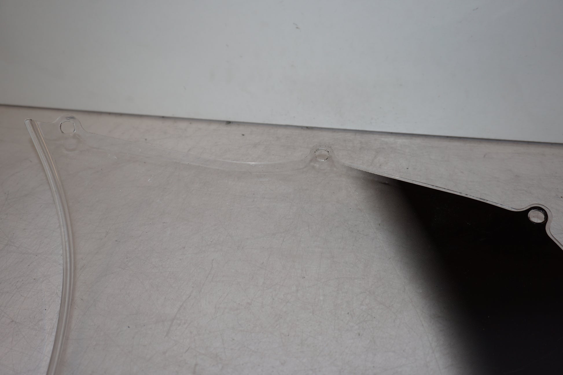 Extrabild2 på Vindruta från en Kawasaki ZX-9R -2002 motorcykel.