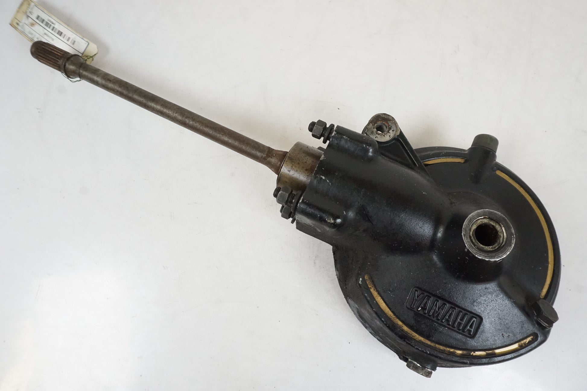 Framsidan på Slutväxel från en Yamaha XV1000 -1983 motorcykel.