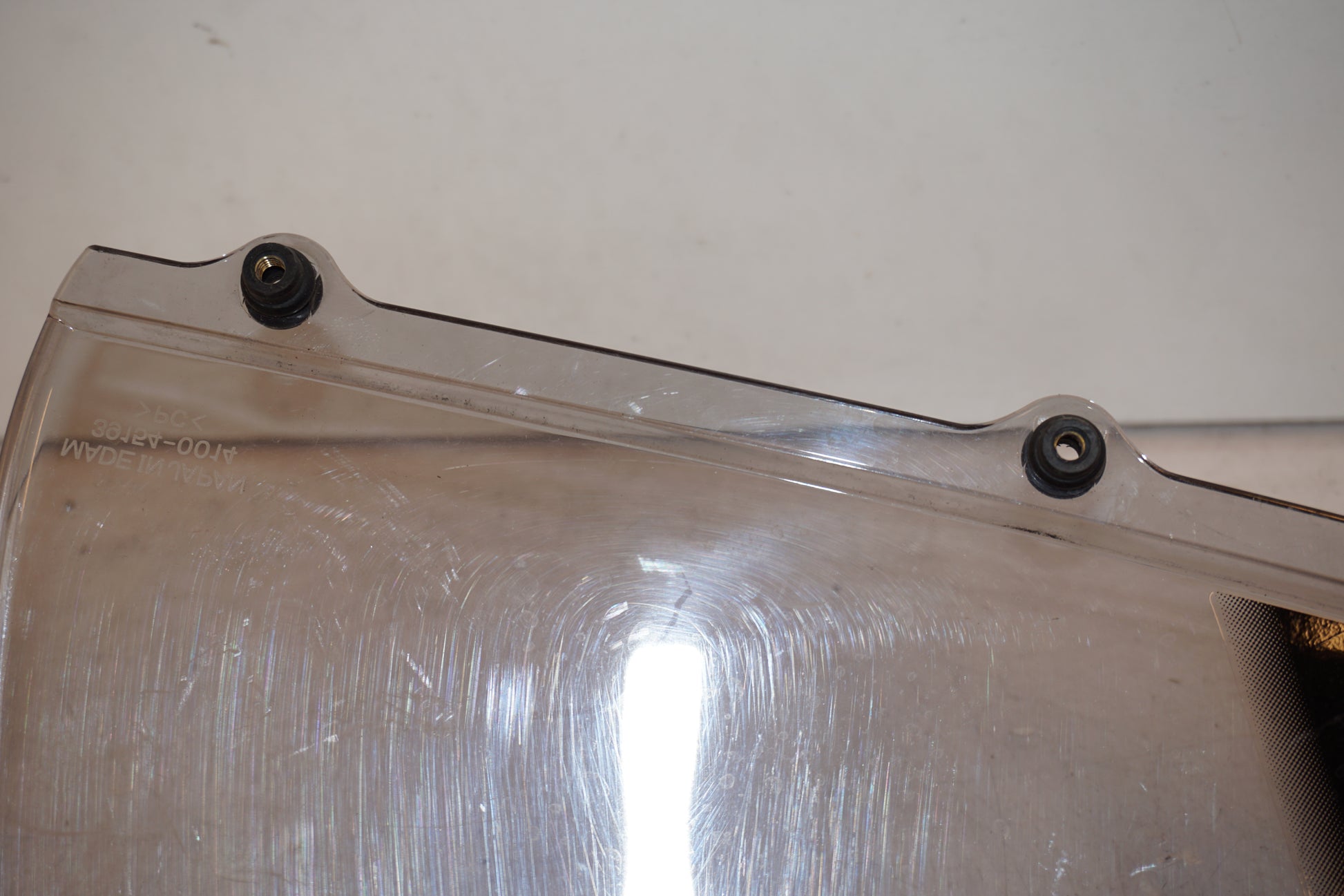 Extrabild4 på Vindruta från en Kawasaki ZZ-R 1400 -2010 motorcykel.