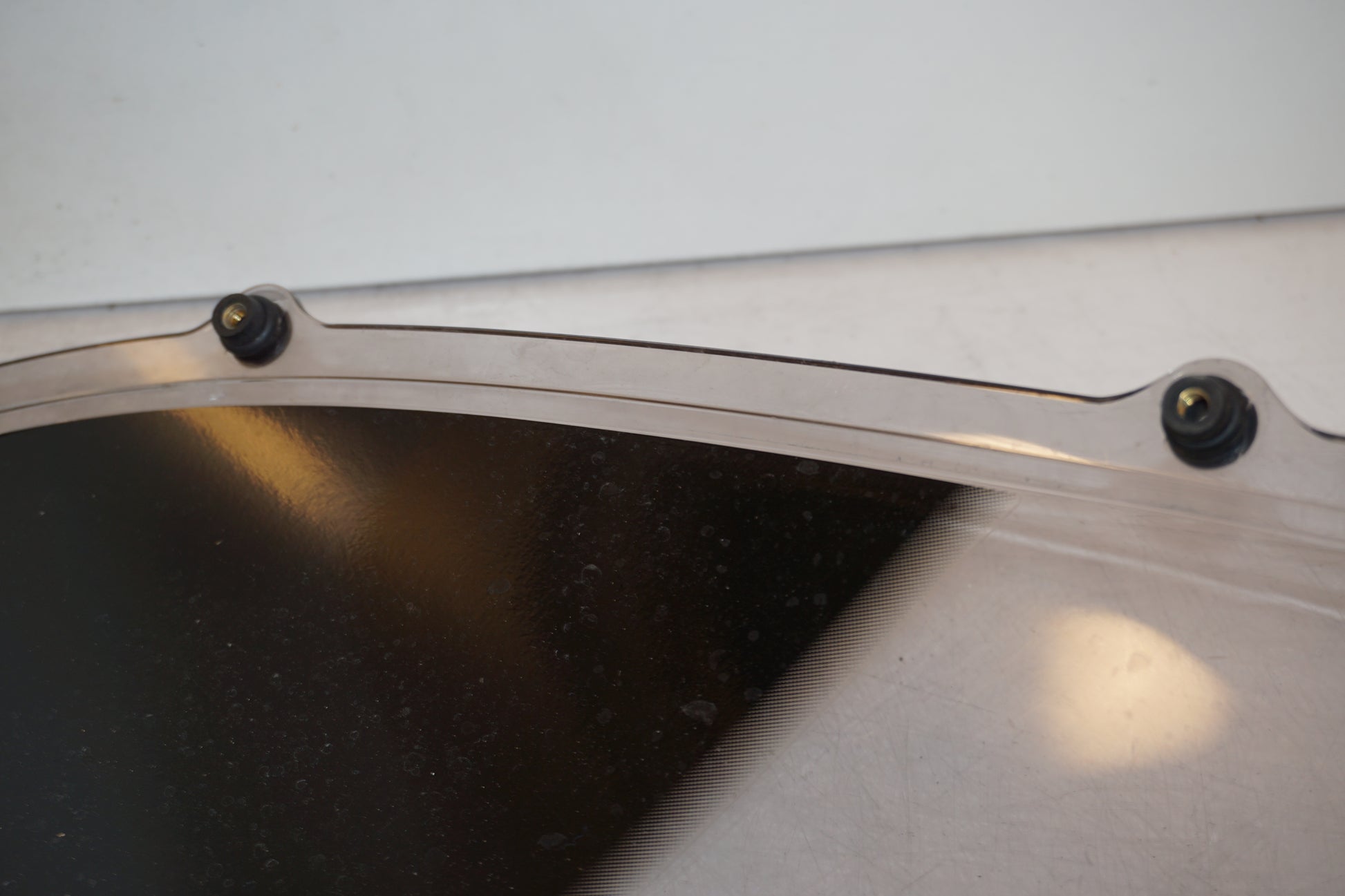 Extrabild6 på Vindruta från en Kawasaki ZZ-R 1400 -2010 motorcykel.