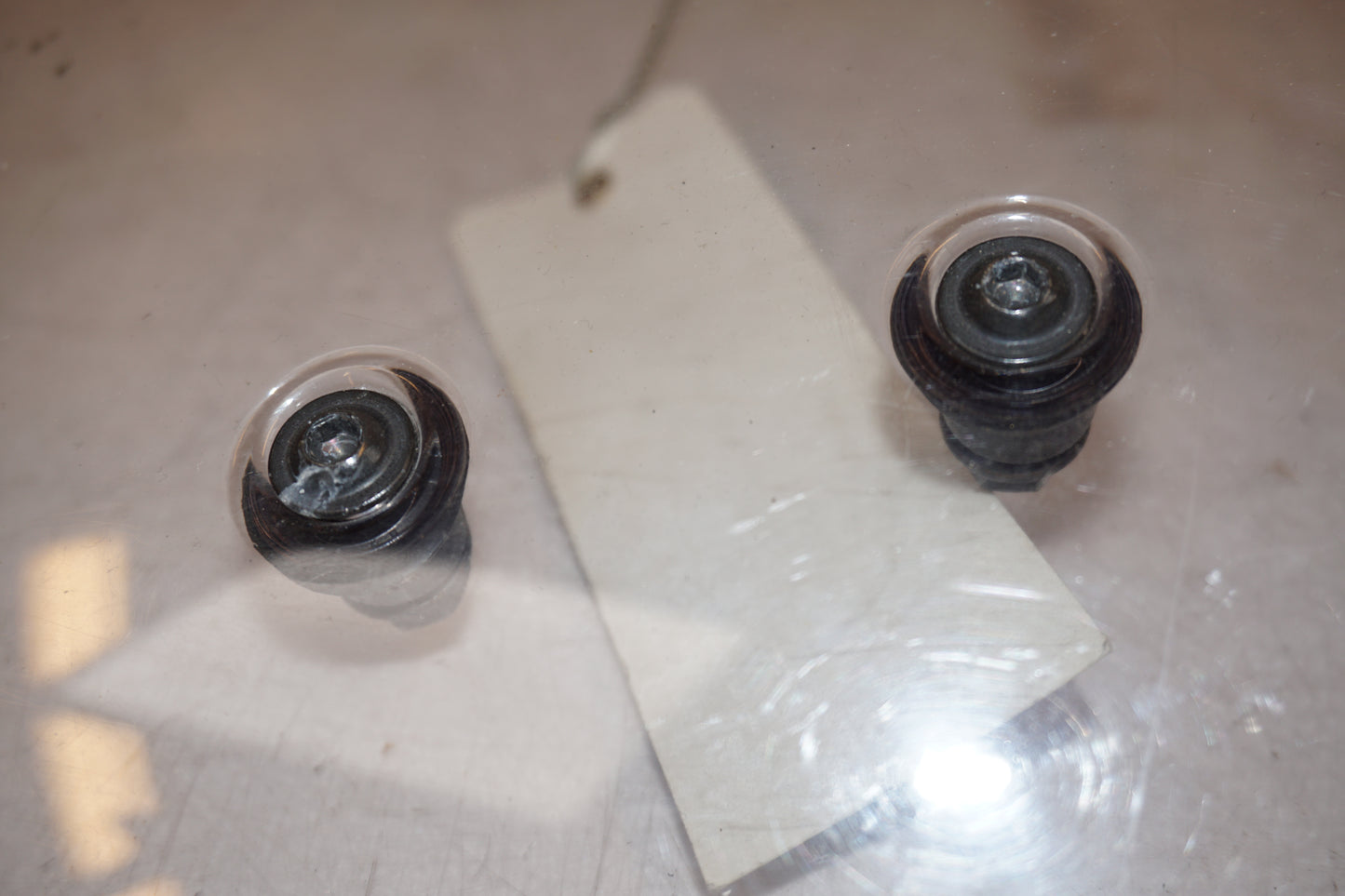 Extrabild1 på Vindruta från en Kawasaki Versys 650 -2007 motorcykel.