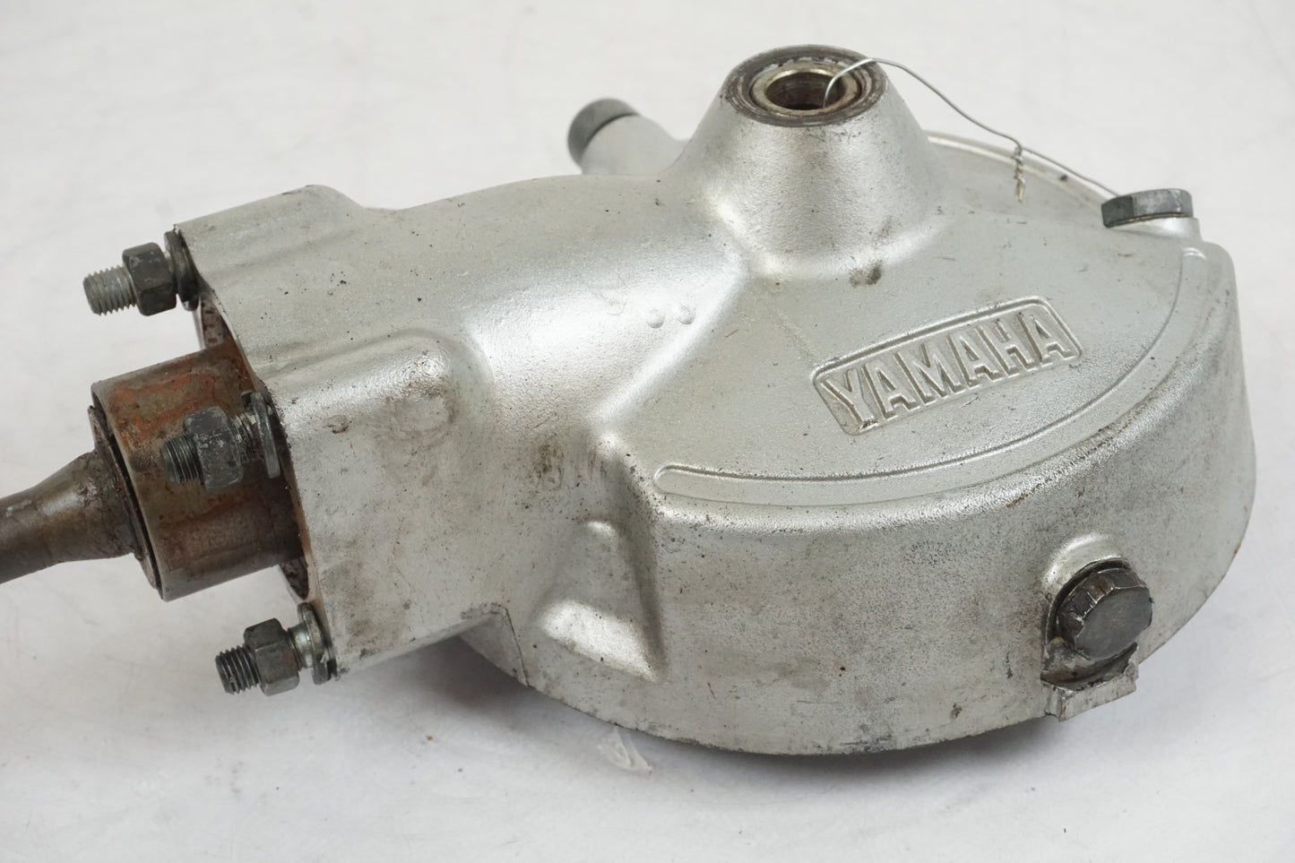 Baksidan på Slutväxel från en Yamaha XV 750 -1983 motorcykel.