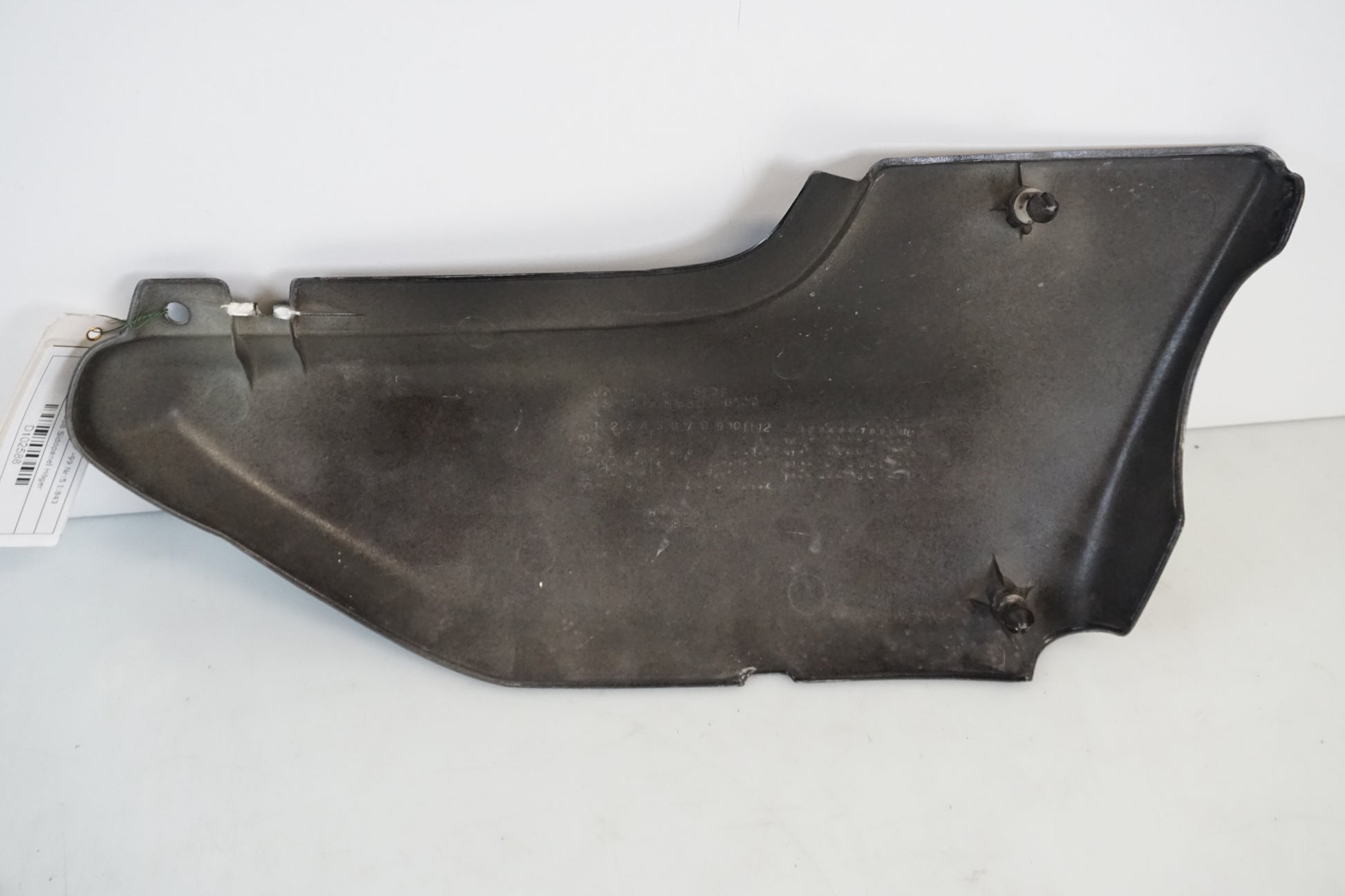 Snett nerifrån på Sidopanel från en Honda CB 750 SF -1999 motorcykel.