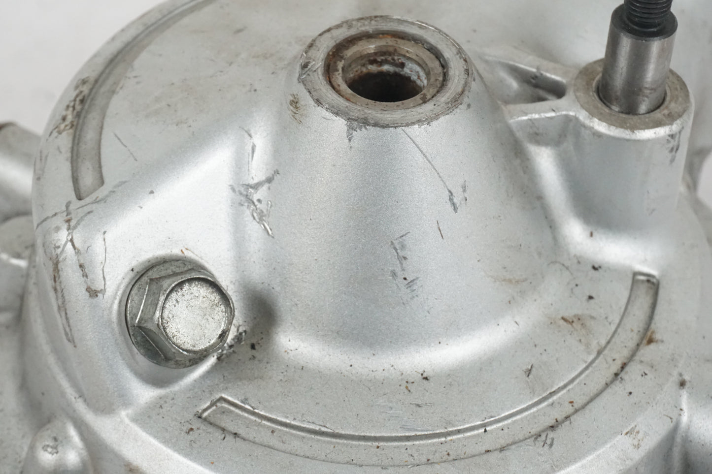 Vänster sida på Slutväxel från en Yamaha XV 750 -1995 motorcykel.