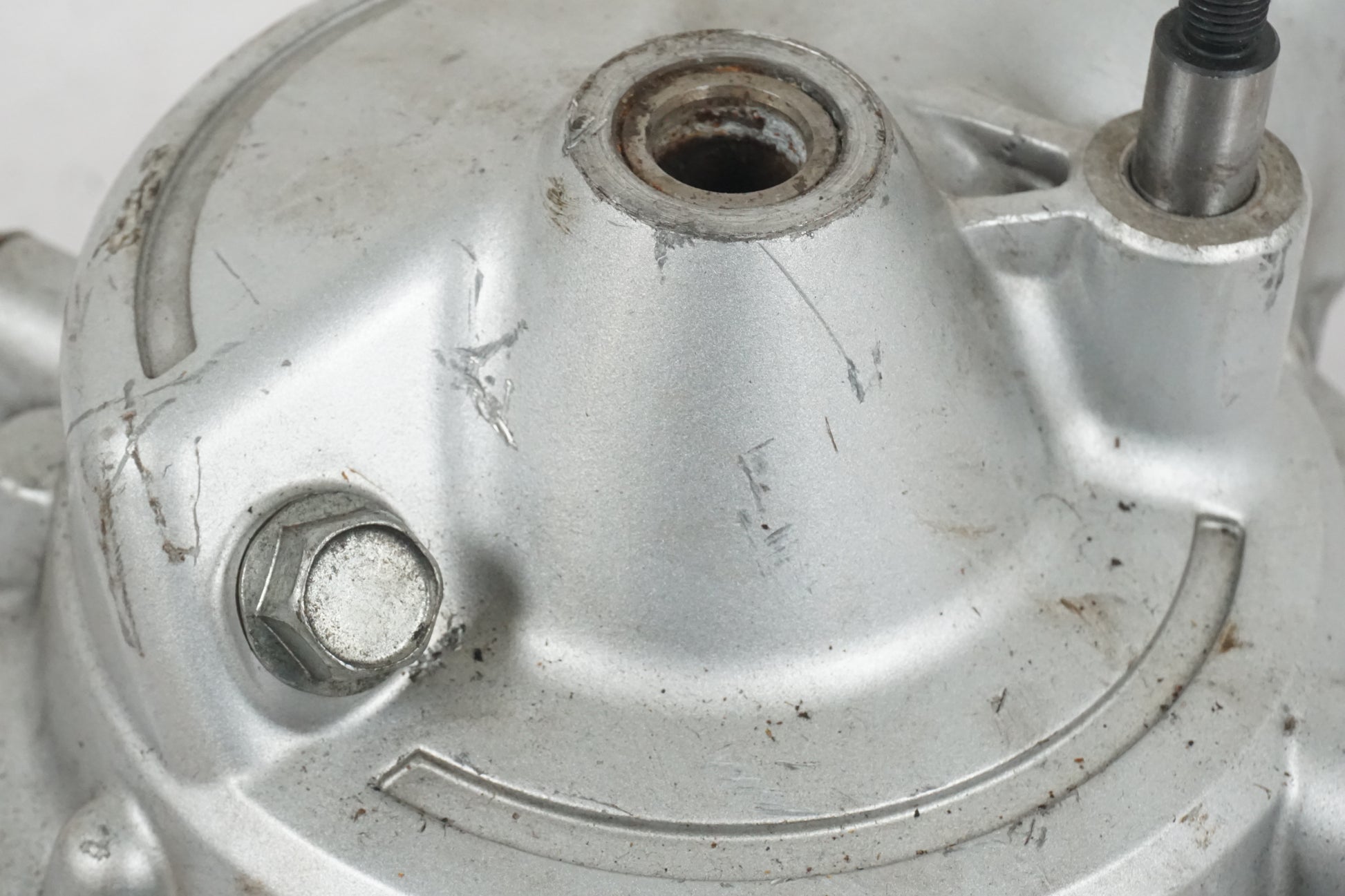 Vänster sida på Slutväxel från en Yamaha XV 750 -1995 motorcykel.