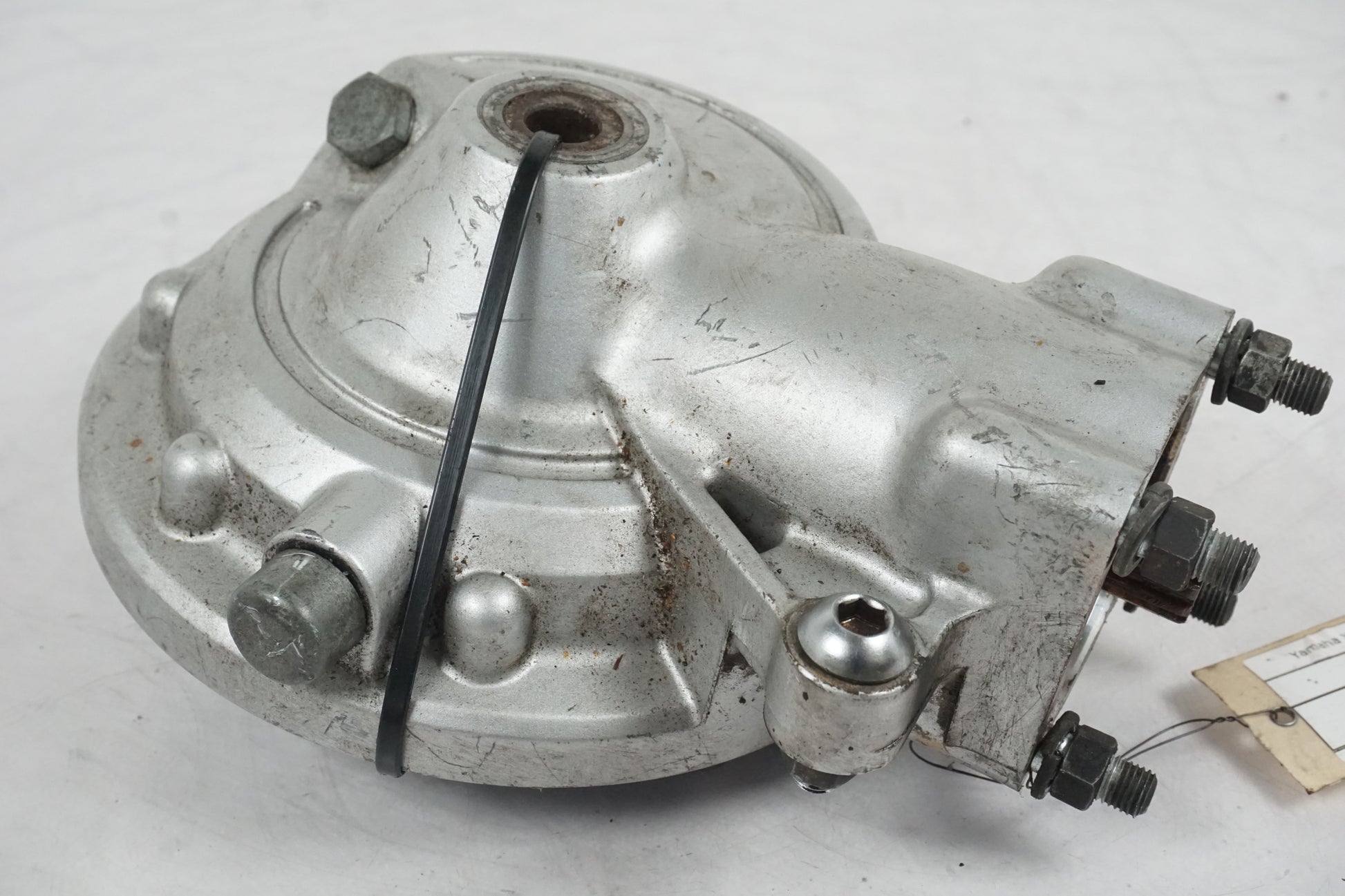 Baksidan på Slutväxel från en Yamaha XV 400 -1983 motorcykel.