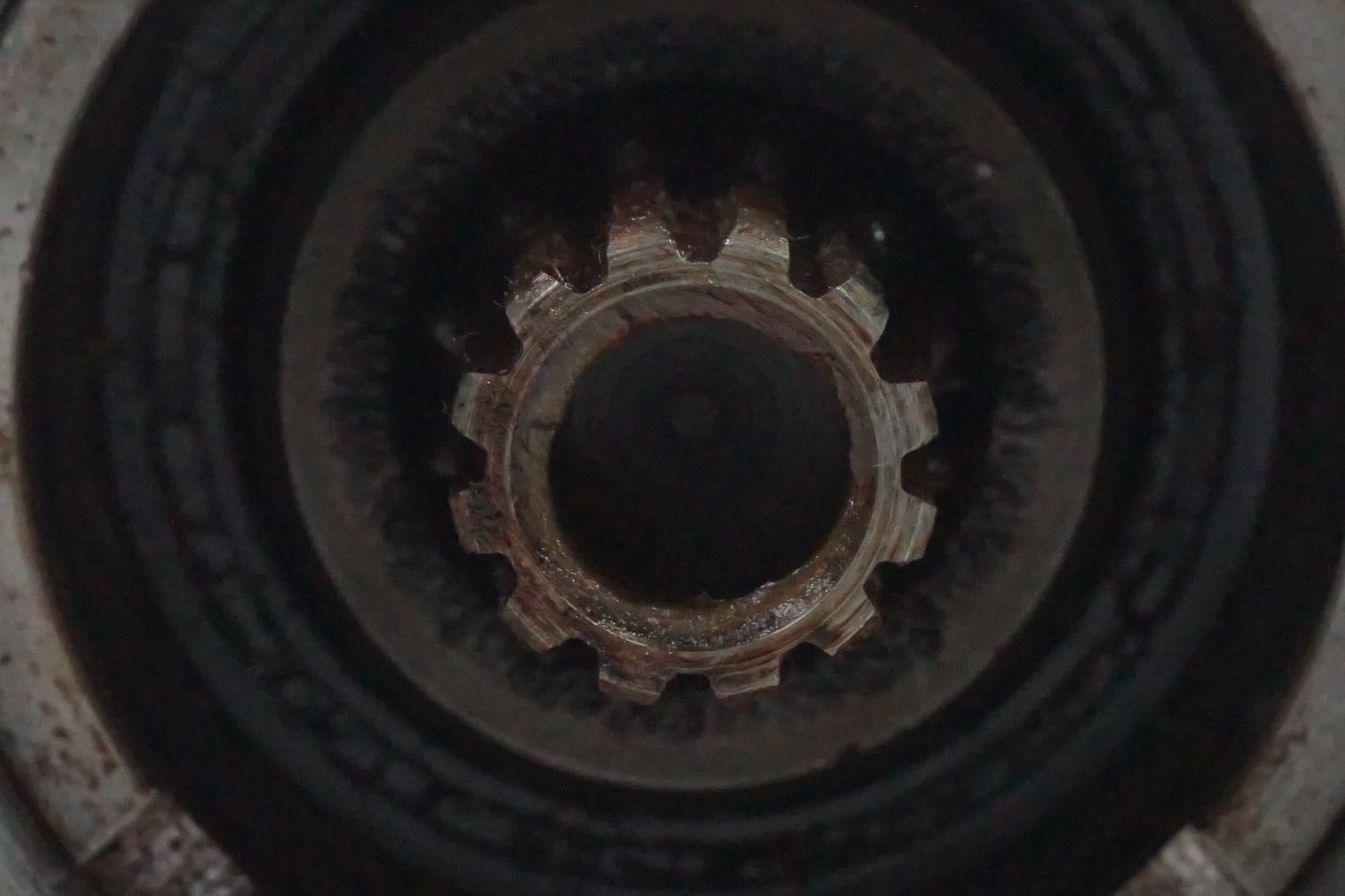 Extrabild3 på Slutväxel från en Yamaha XV 400 -1983 motorcykel.