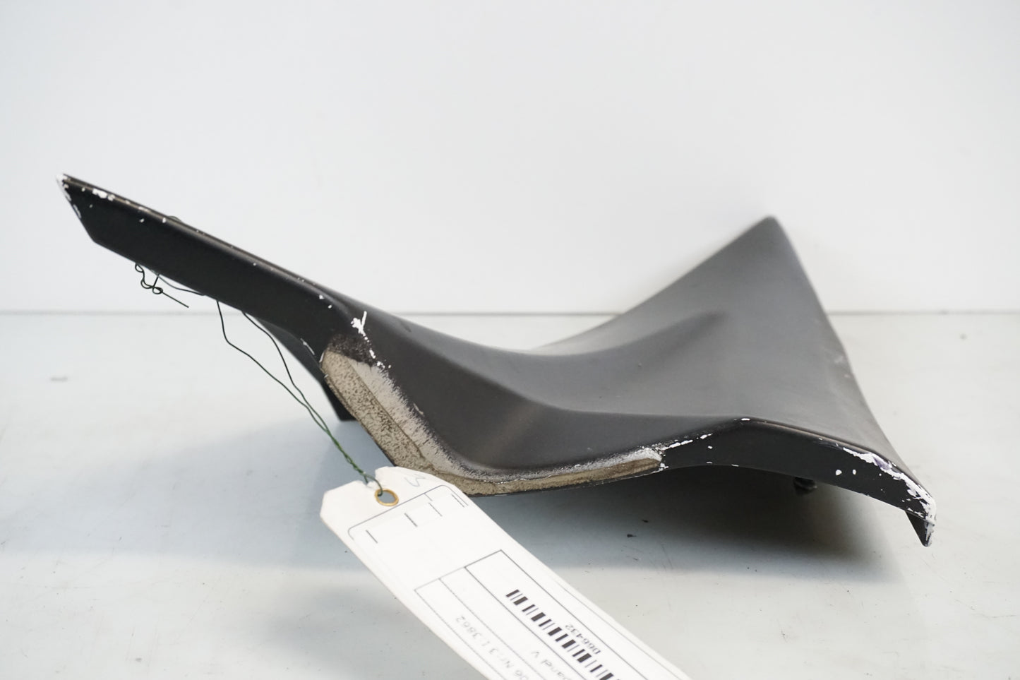 Snett uppifrån på Sidopanel från en Kawasaki ZX-10R -2006 motorcykel.